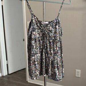 SO Black and White Camisole Stylish Top